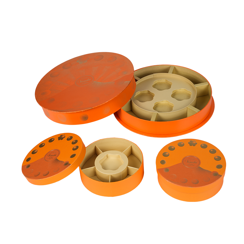 Stiv fuktsikker rund godteriboks