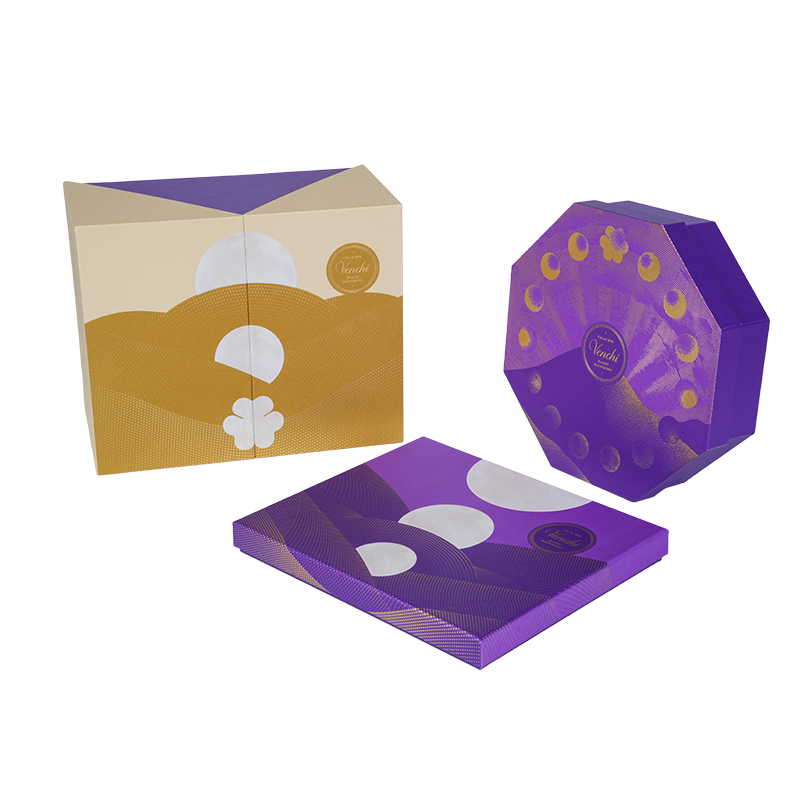 Stiv dobbeldørs sjokoladeemballasjeboks