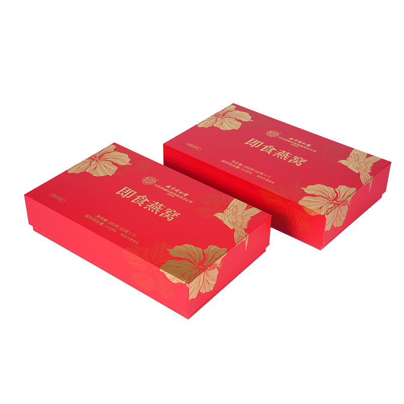 Stivt løftelokk til fugleredet gaveeske