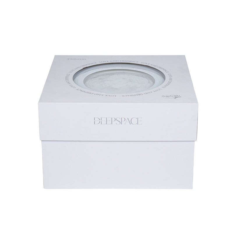 Hard bokformet roterende musikkboks med ferietema