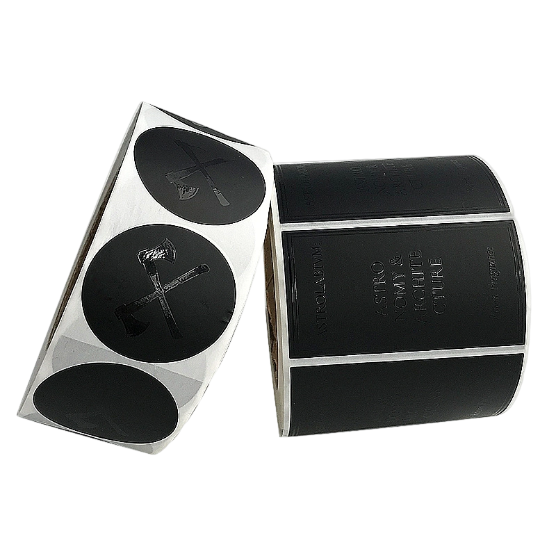 Selvklebende klistremerker for kosmetikkemballasje