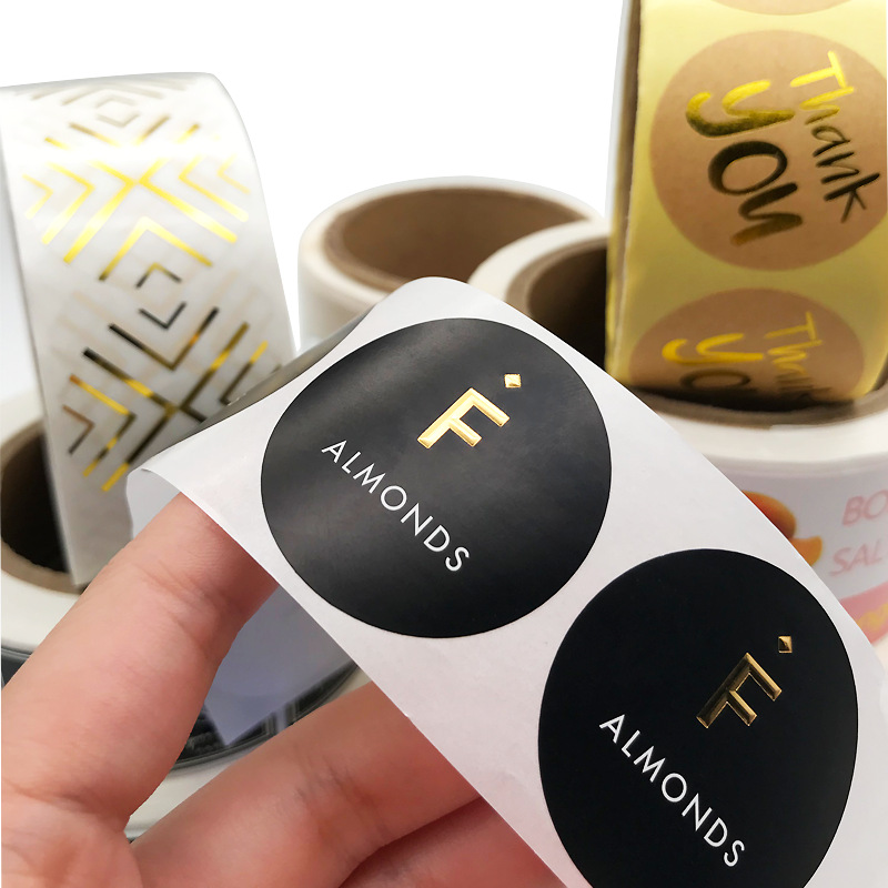 Bestrøket papir selvklebende etikett