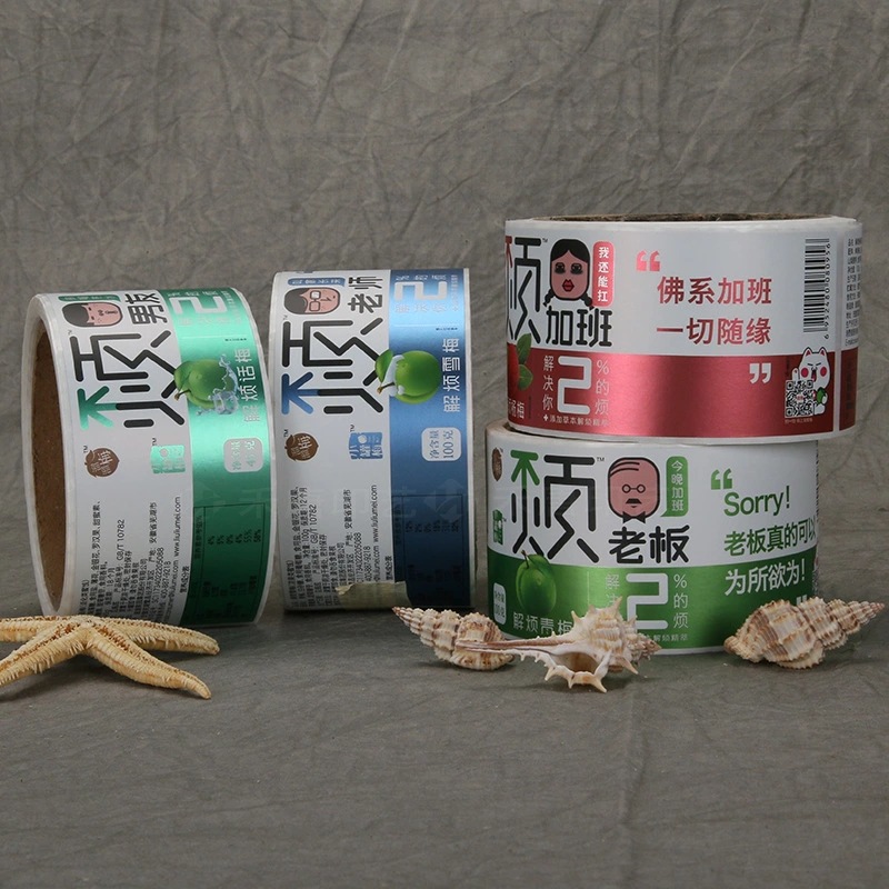 Bestrøket papir selvklebende etikett