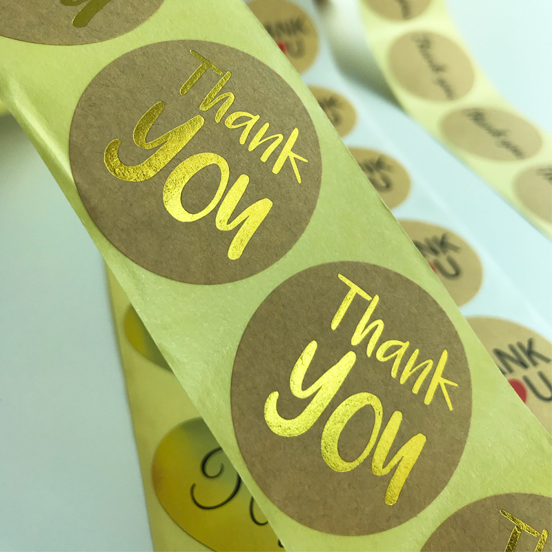 Bestrøket papir selvklebende etikett