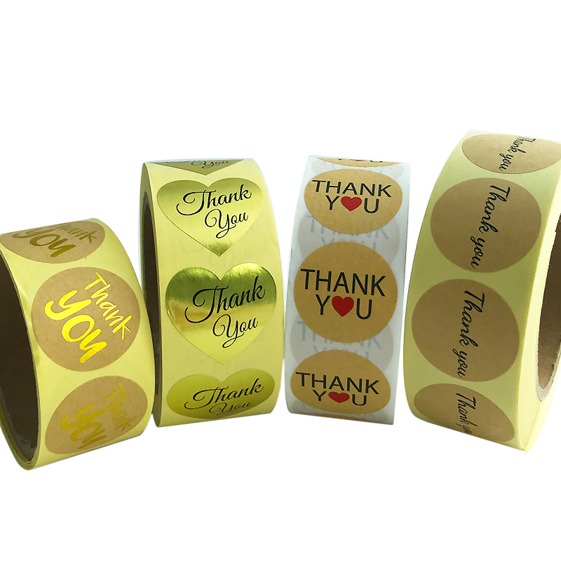 Bestrøket papir selvklebende etikett